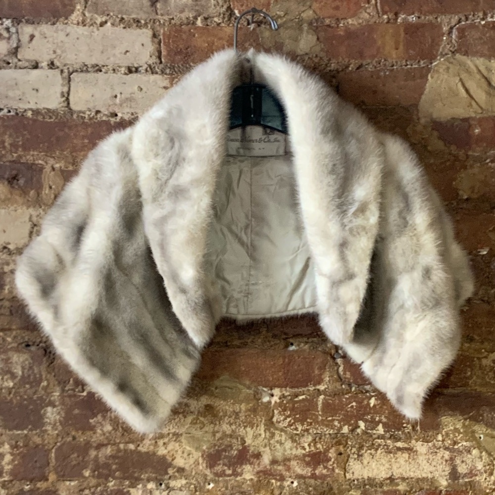 Silver Mink Stole